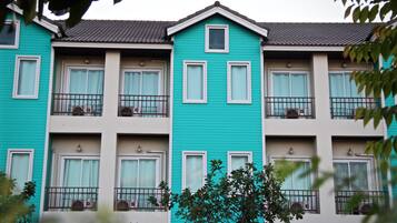 Voorkant van accommodatie