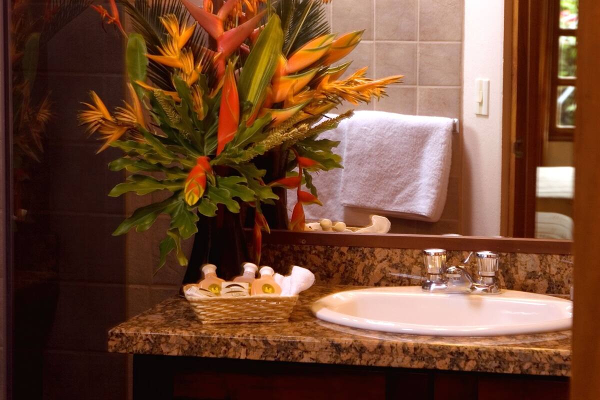 Phòng tắm | Đồ dùng nhà tắm miễn phí, máy sấy tóc, khăn tắm 