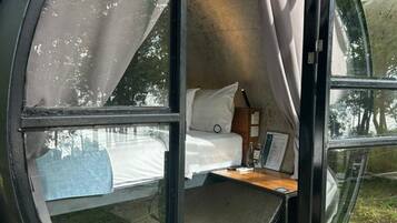 In-room safe, blackout curtains, soundproofing, free WiFi