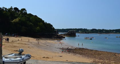 Vue mer, maison tout confort à Loguivy-de-la-Mer, proximité Paimpol