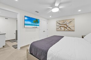 5 bedrooms, desk, iron/ironing board, free WiFi