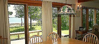 Eggemoggin Reach Oceanfront Contemporary Home With Mooring