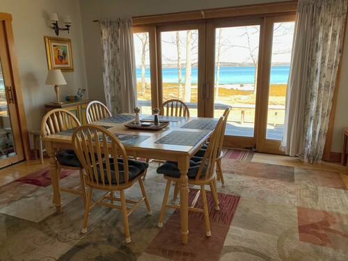 Eggemoggin Reach Oceanfront Contemporary Home With Mooring