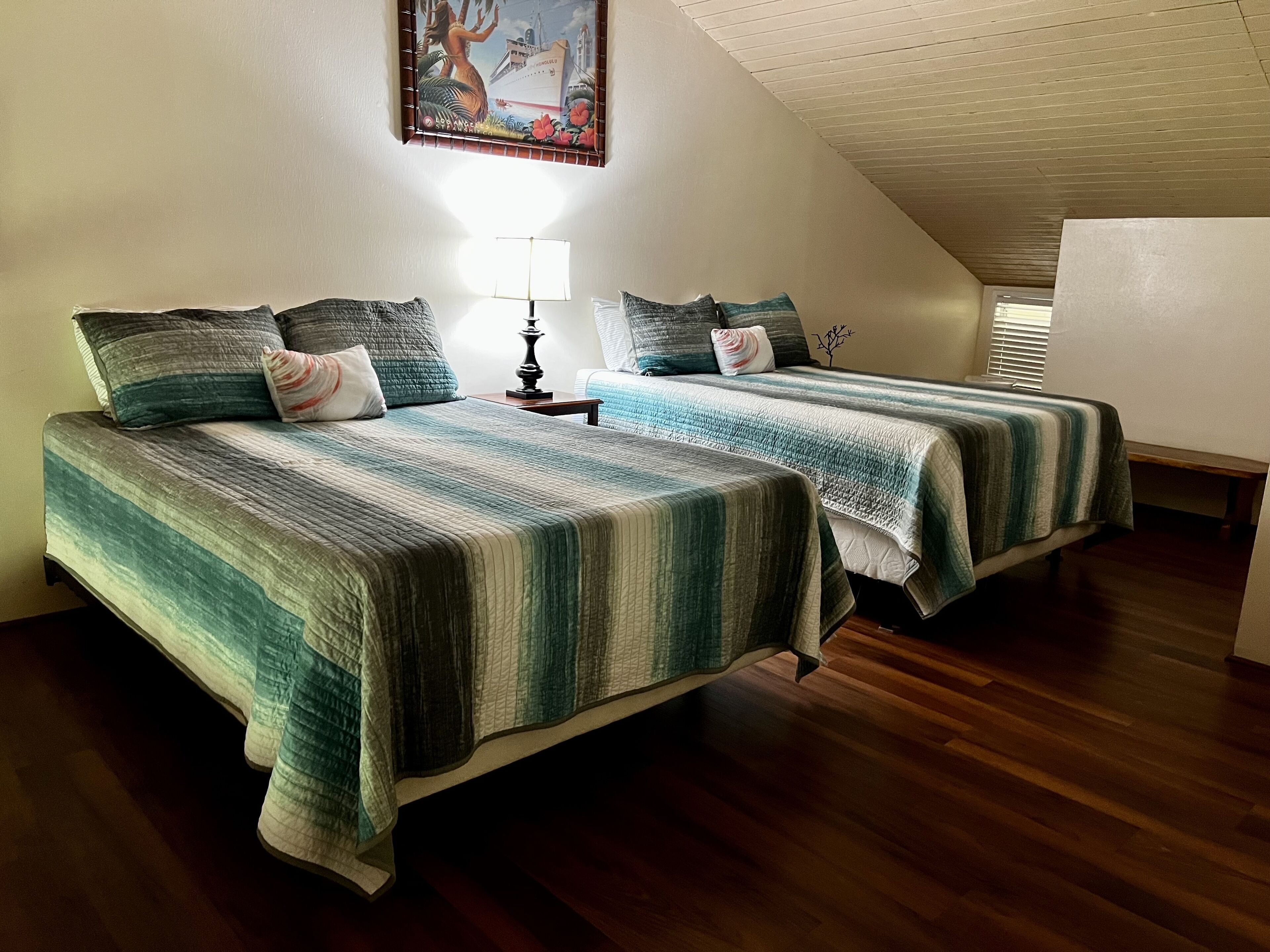 2 bedrooms, desk, iron/ironing board, free WiFi