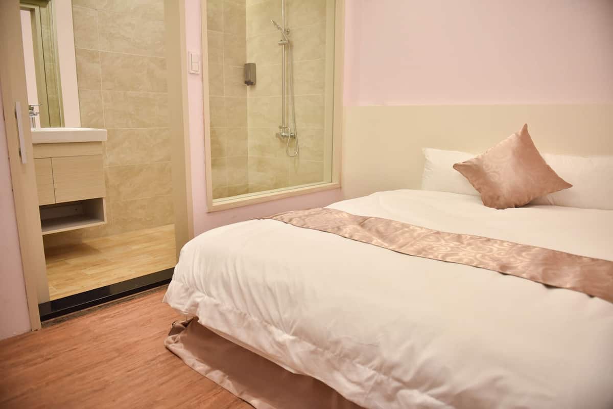 Standard Double Room (No window and no balcony) | Blackout curtains, soundproofing, free WiFi, bed sheets