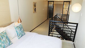 Loft | Minibar, in-room safe, desk, laptop workspace - The Cirque Serviced Residences (Quezon City)