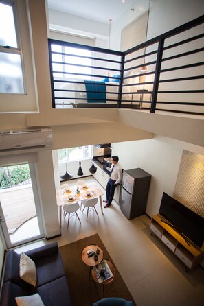 Loft | Utsikt från rummet