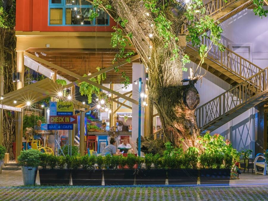 Fachada da propriedade