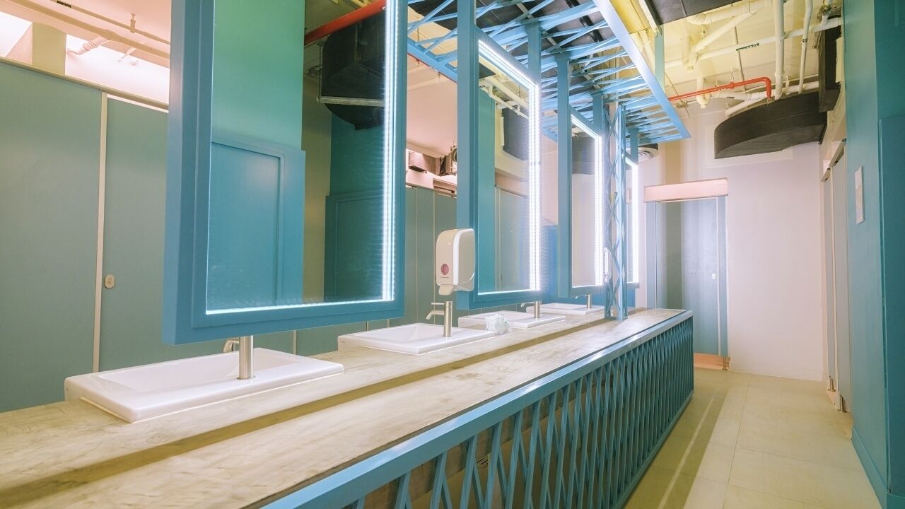 free toiletries, hair dryer, towels, soap