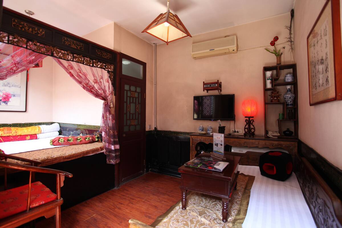 ห้องแฟมิลี่ | โต๊ะทำงาน, ห้องเก็บเสียง, Wi-Fi ฟรี, ห้องพักตกแต่งอย่างมีเอกลักษณ์