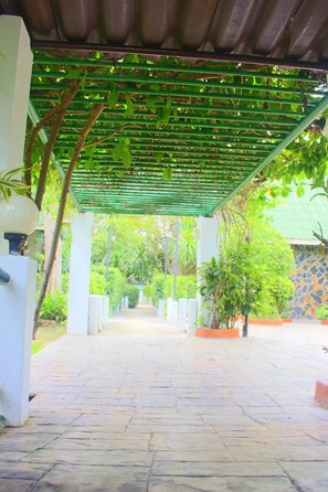 Enceinte de l’hébergement