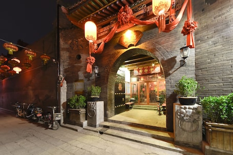 Entrada de la propiedad