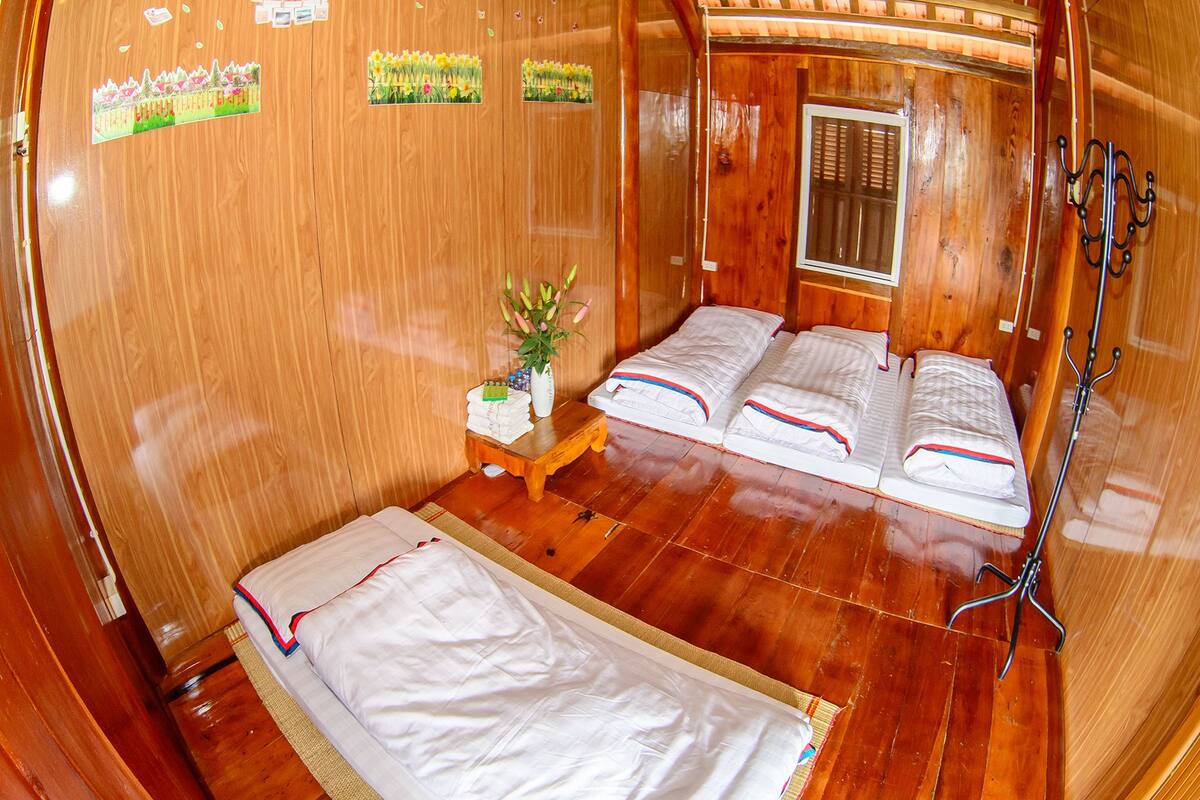 Comfort-Vierbettzimmer (Japanese Style Homestay) | Hochwertige Bettwaren, Daunenbettdecken