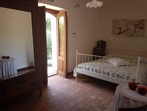 Double Room, Pool View (Verga) | Premium bedding, desk, blackout curtains, iron/ironing board