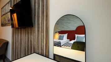 Camera Superior con letto matrimoniale o 2 letti singoli | Biancheria da letto di alta qualità, minibar, una cassaforte in camera