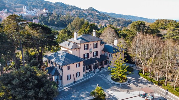 Façade de l’hébergement