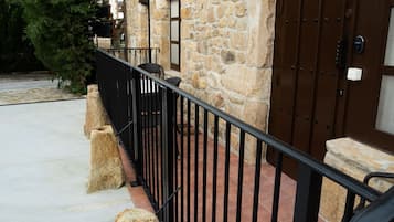 Deluxe appartement, toegankelijk voor mindervaliden, en-suite badkamer (12) | Tuin