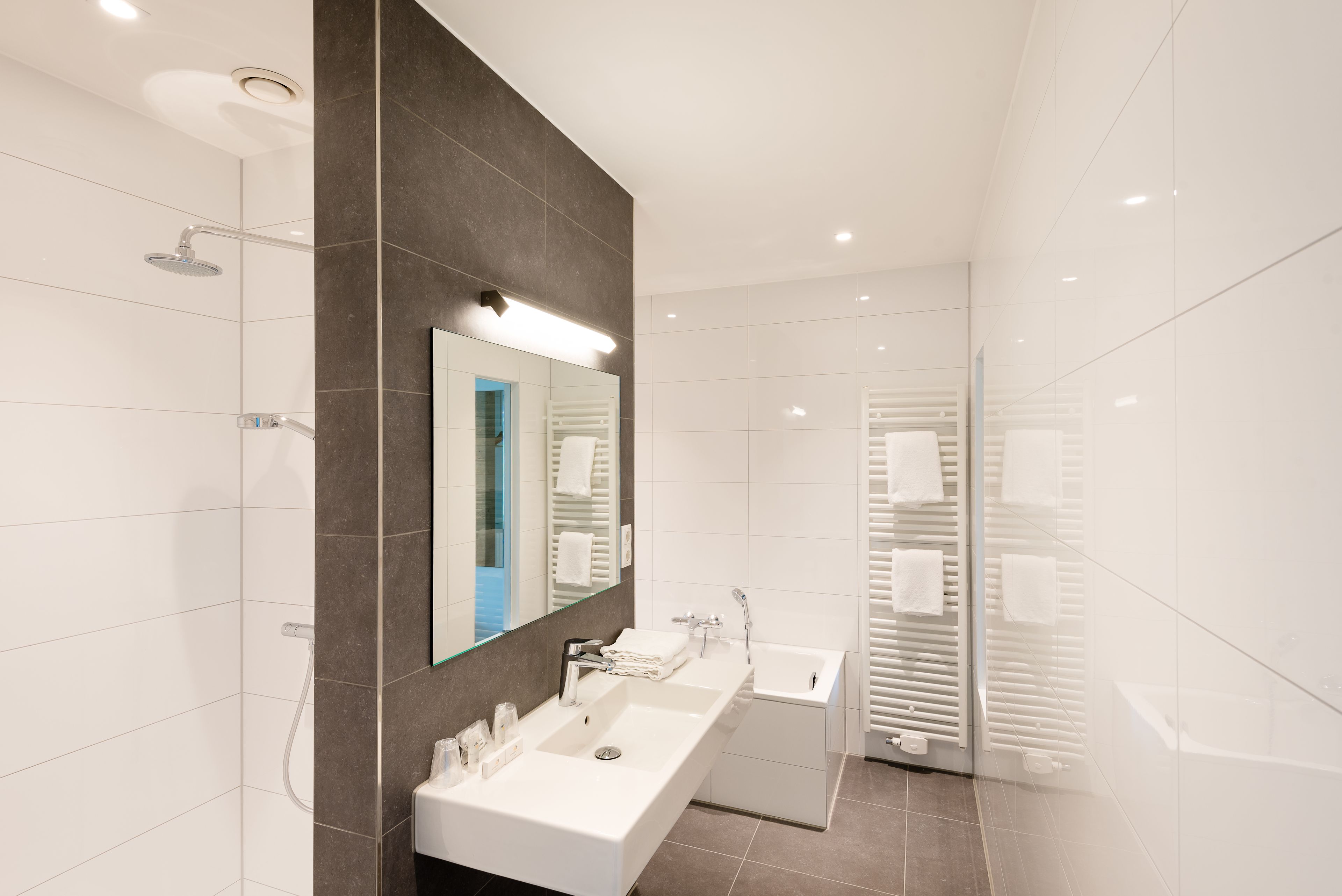 panoramic suite | bathroom | free toiletries, hair dryer