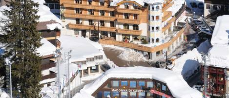 Voorkant van accommodatie