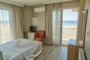 Panorama-Zimmer, 1 Doppelbett, Meerblick, Strandnähe