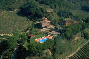 Aerial view - Azienda Agricola e Agriturismo Vallorsi (Terricciola)