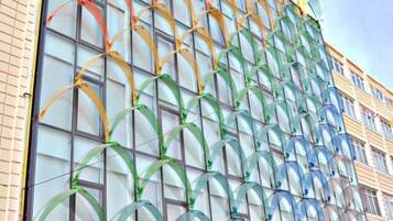 Façade de l’hébergement