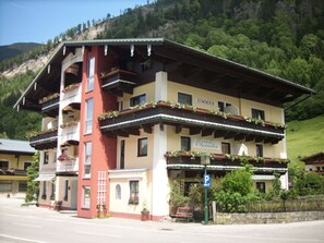 Façade de l’hébergement