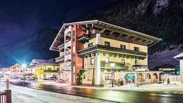 Front of property – evening/night