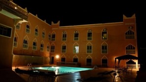 Front of property – evening/night