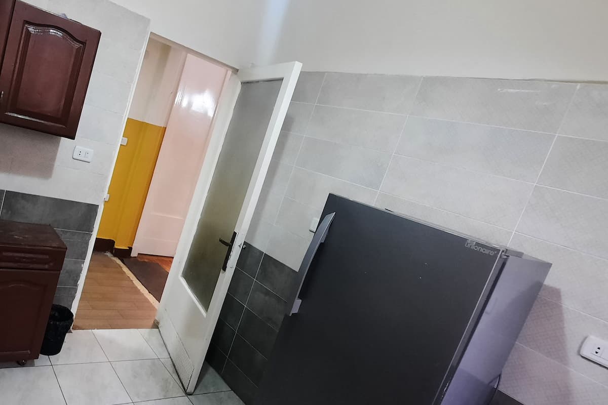 Design-Apartment, 2 Schlafzimmer, Kochnische, Stadtblick | Eigene Küche