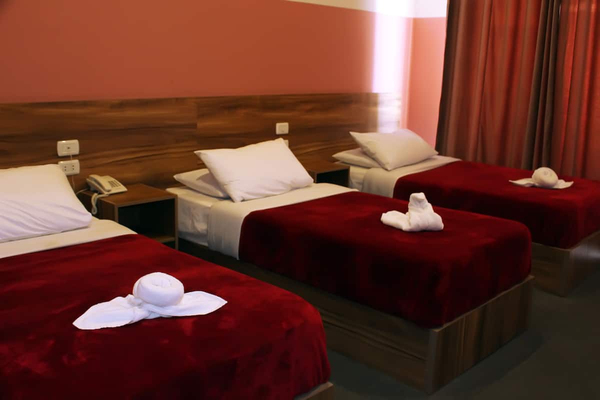 Superior-Dreibettzimmer, eigenes Bad, Stadtblick