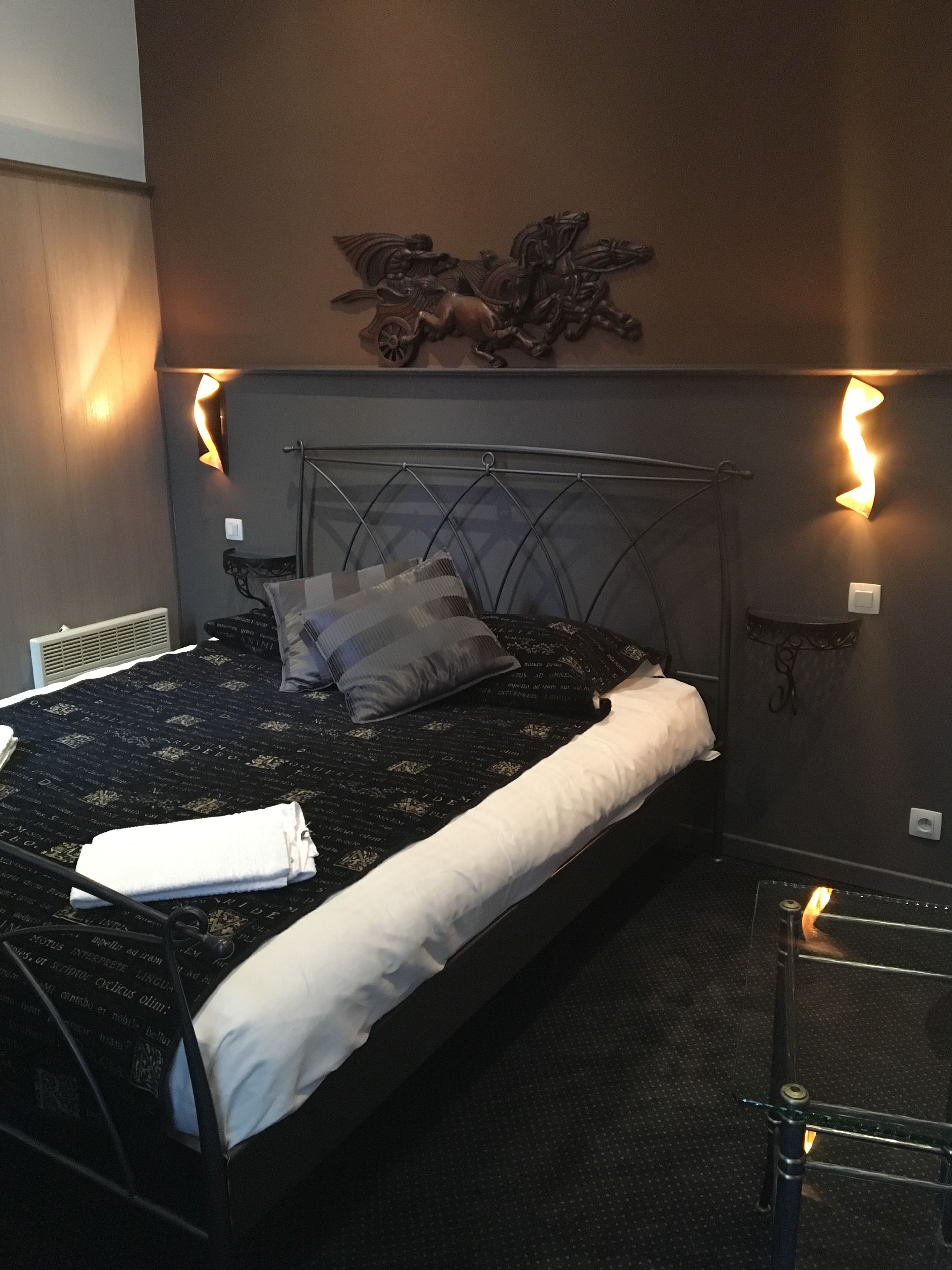 double room, bathtub | desk, blackout curtains, iron/ironing board, cots/infant beds