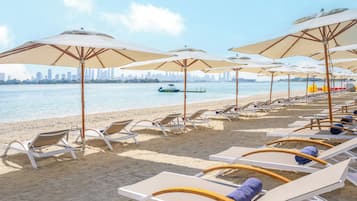 Private beach nearby, free beach shuttle, beach cabanas, sun loungers