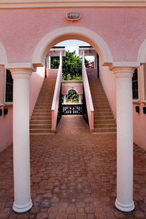 Entrada de l'allotjament