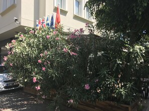 Fassade der Unterkunft