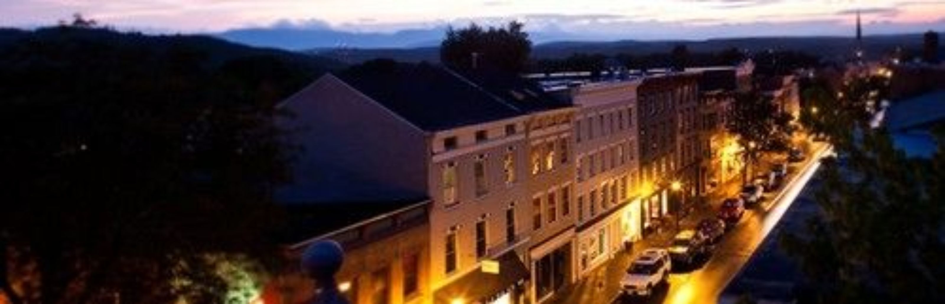 front of property – evening/night