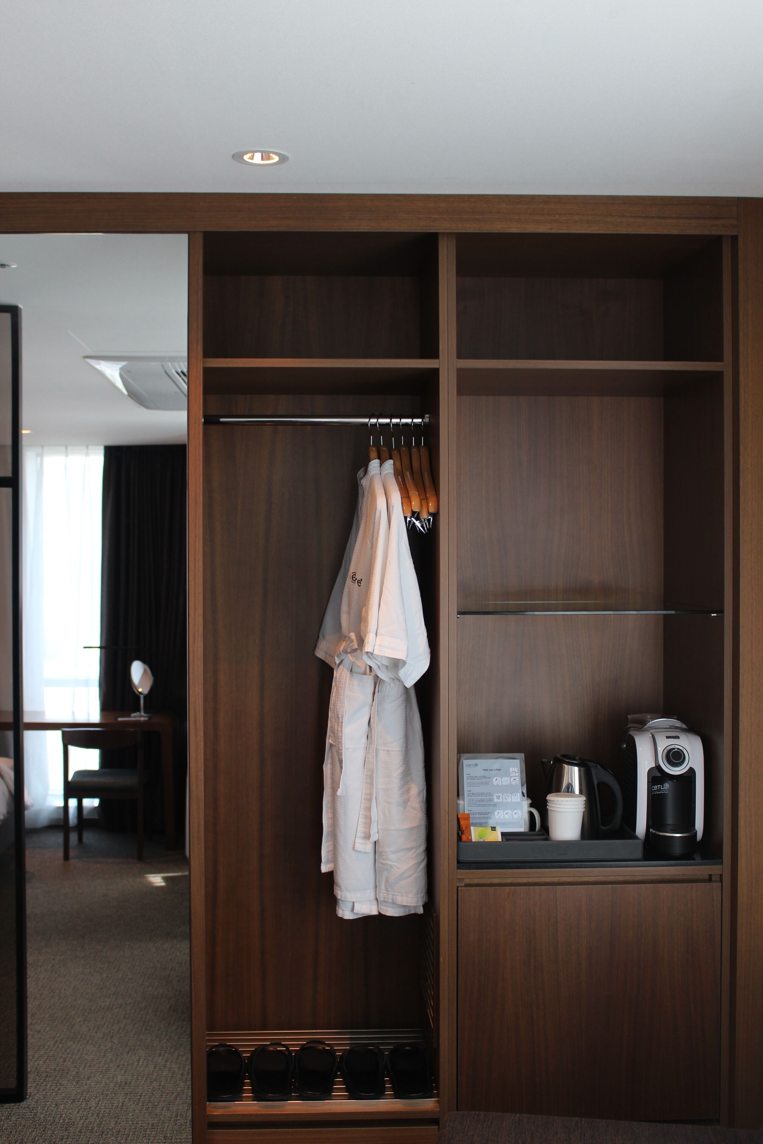 in-room safe, desk, blackout curtains, soundproofing