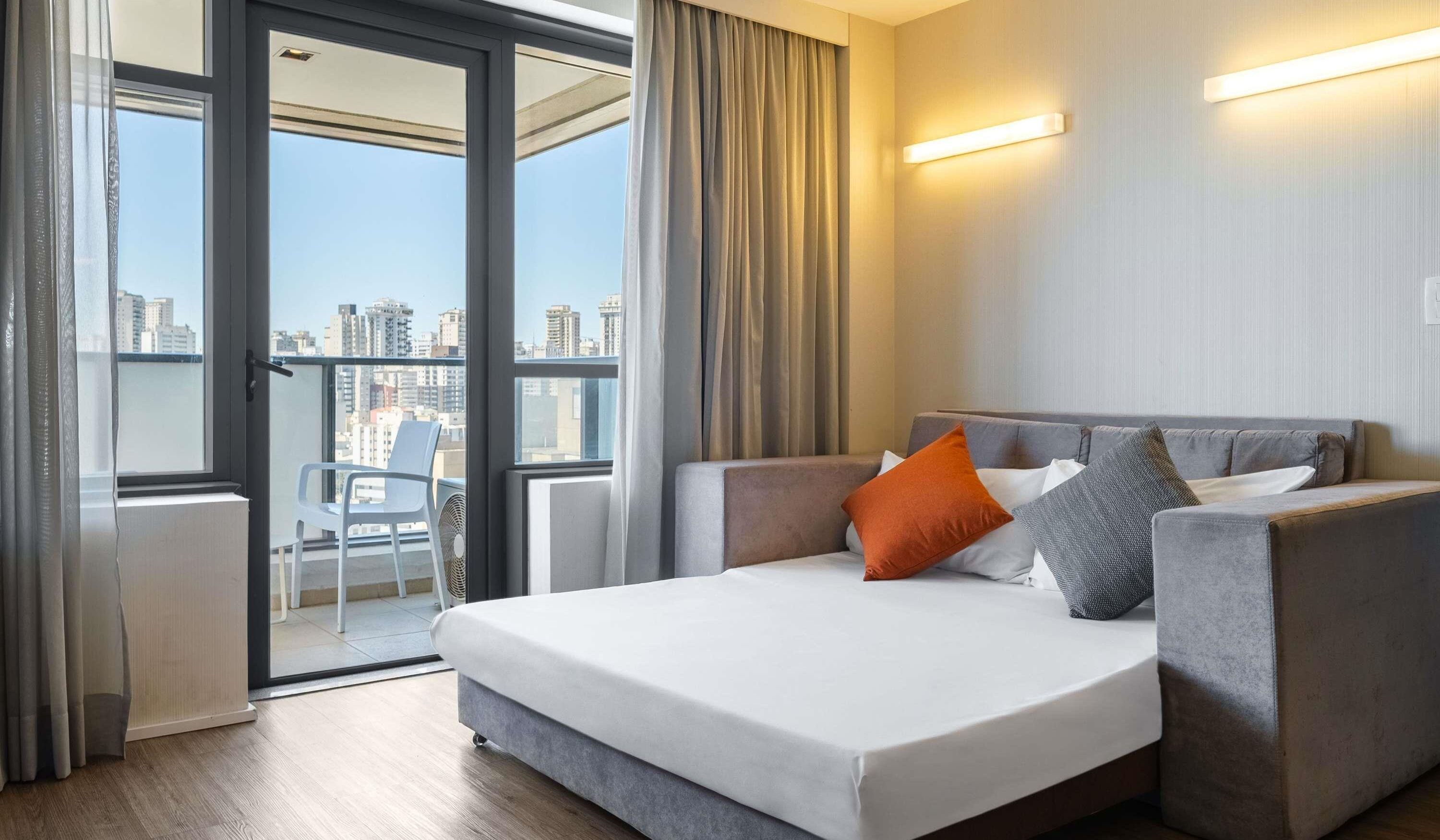 Superior Apartment, 1 Double Bed with Sofa bed, Kitchen | In-room safe, desk, laptop workspace, blackout curtains