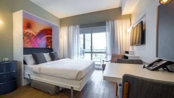 In-room safe, desk, blackout drapes, soundproofing