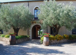 Façade de l’hébergement