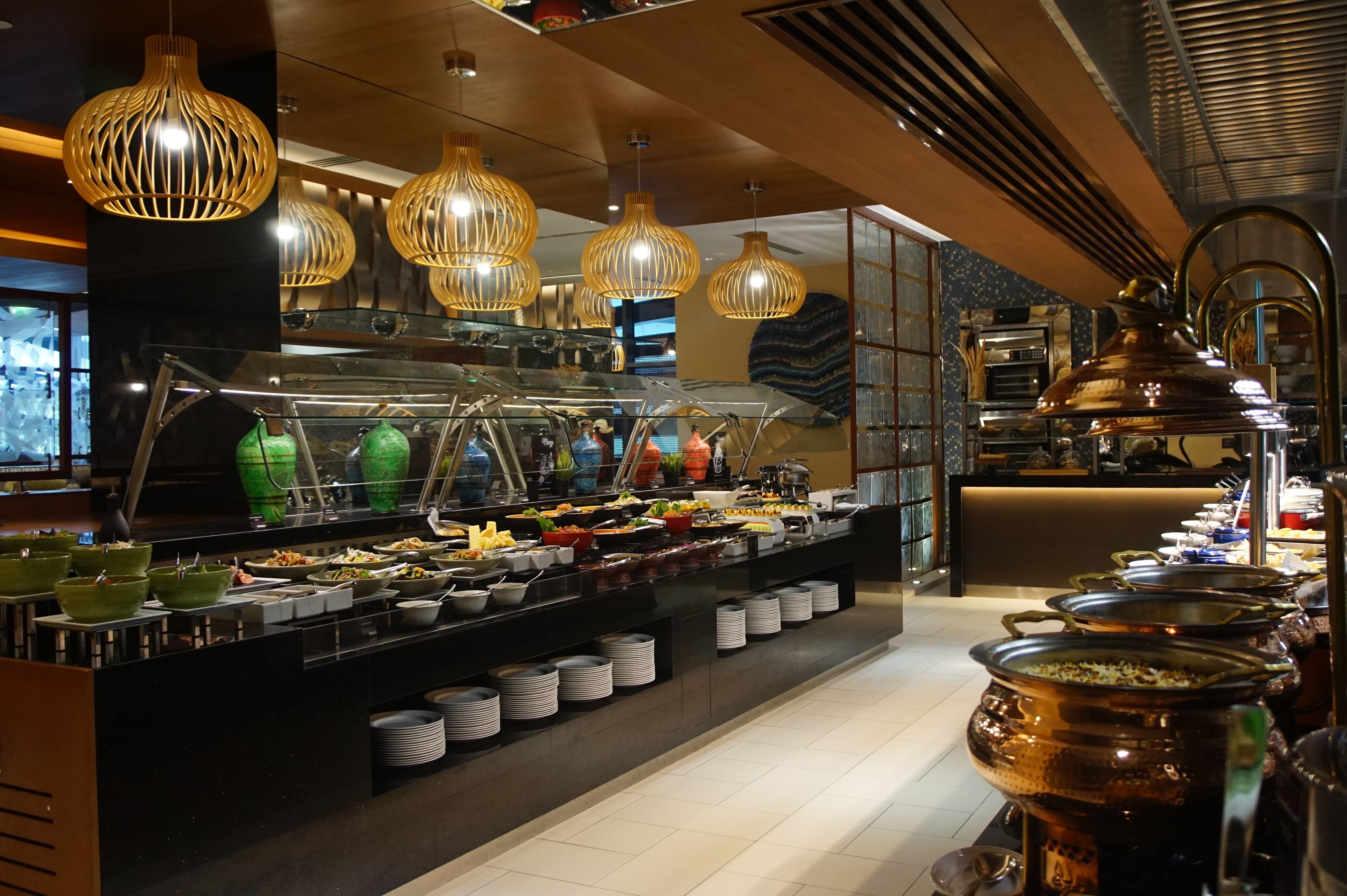 Daily self-service breakfast (AED 85 per person)