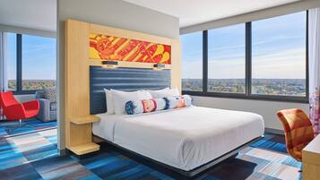 Pillow-top beds, in-room safe, desk, iron/ironing board