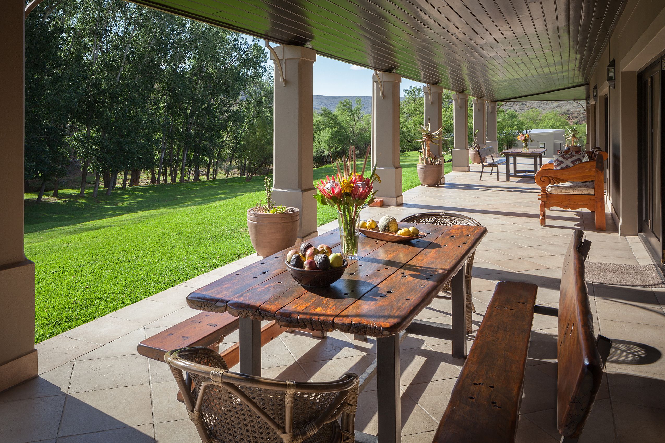 Fassade der Unterkunft