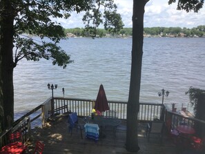 View from room - Andrew's Lakeside Resort (Monticello)