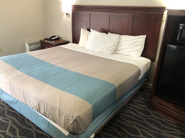 Free WiFi, bed sheets