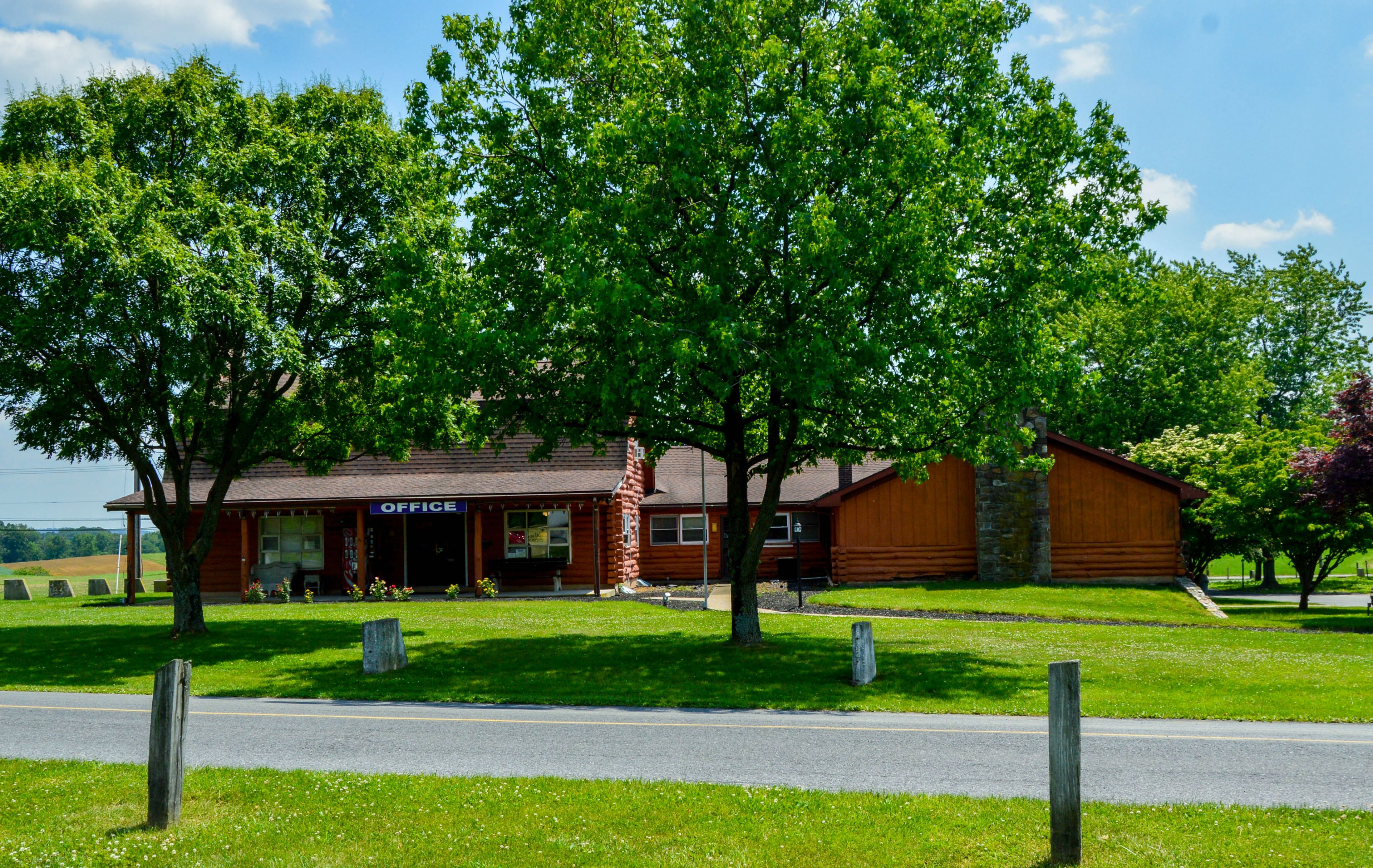 Fassade der Unterkunft