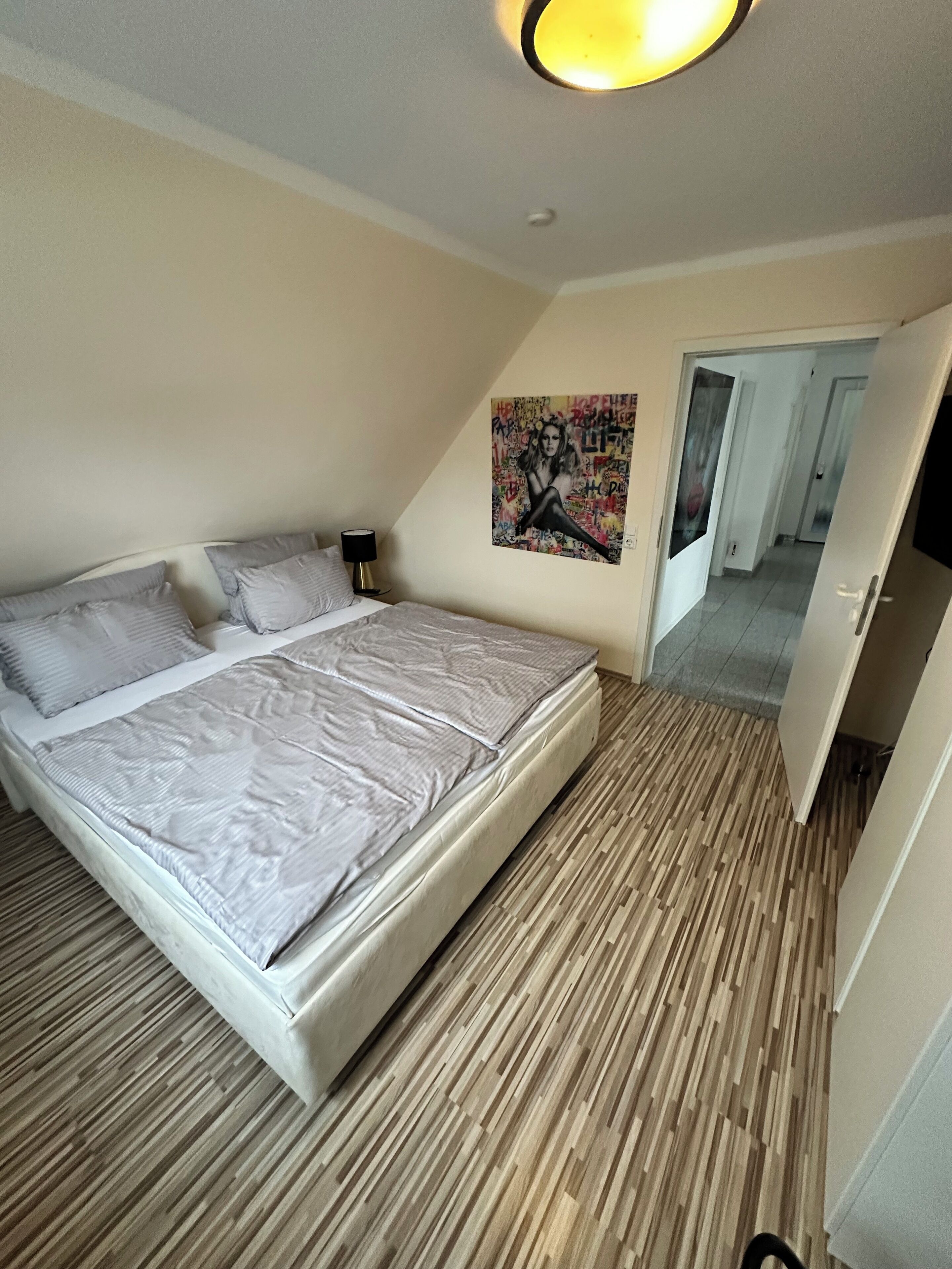 2 bedrooms, iron/ironing board, WiFi (free), bed sheets