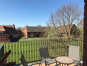 Outdoor dining - Relaxing holiday at the Havel / Elbe to relax and unwind (Abbendorf)