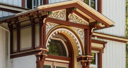 Living directly on the edge of the forest in Bad Tabarz in the Spindler Villa