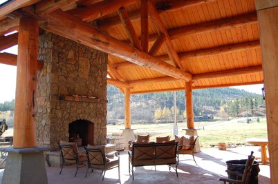 Little piece of paradise, Mickelson Trail Lodge.  